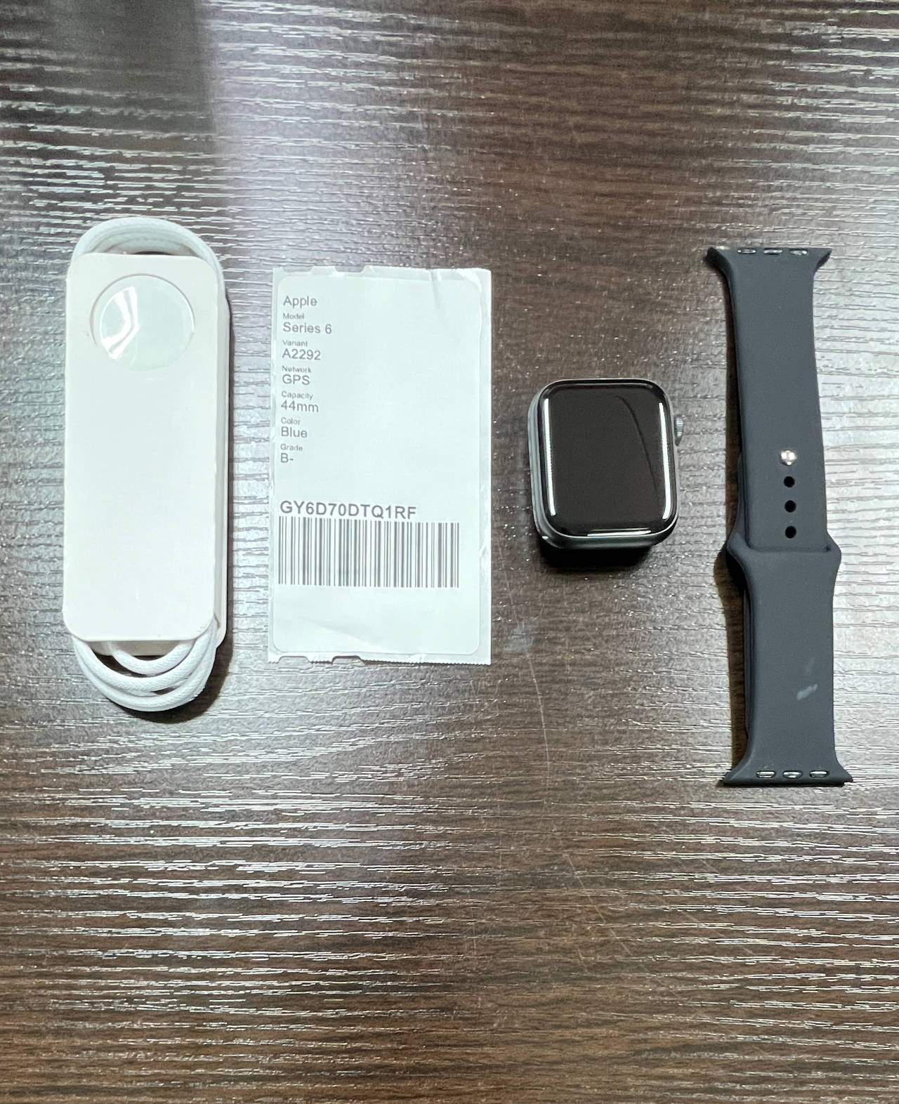 Apple Watch Series 6 (GPS) 44mm Blue Aluminum Case