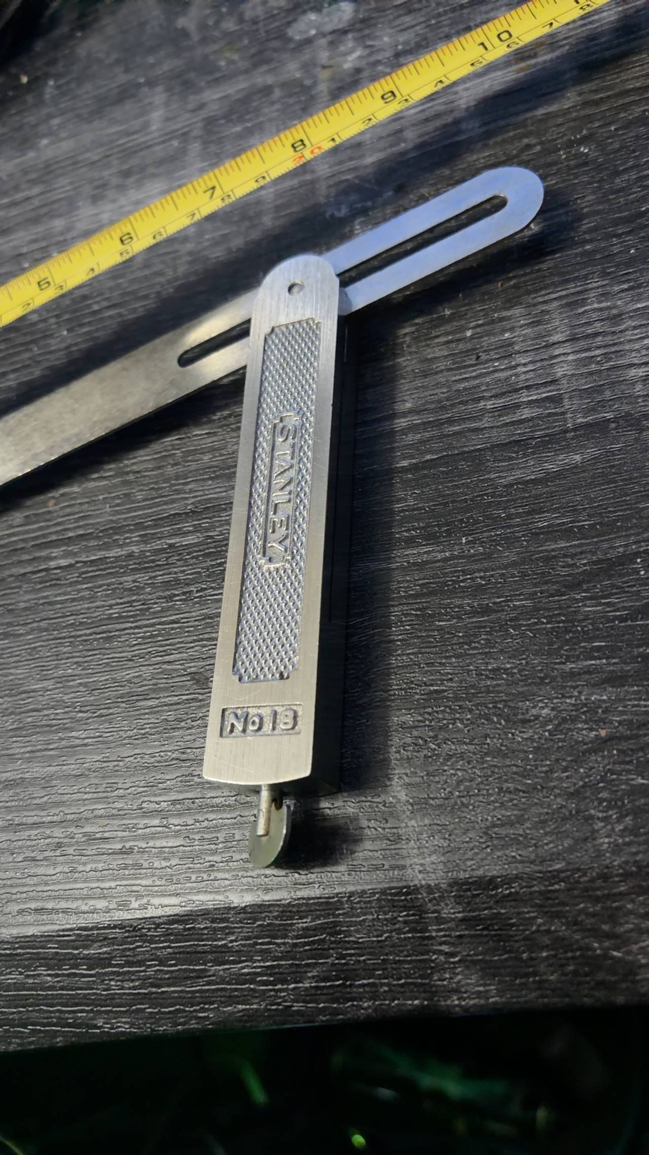 Stanley No. 18 Sliding Bevel Square 8‑inch