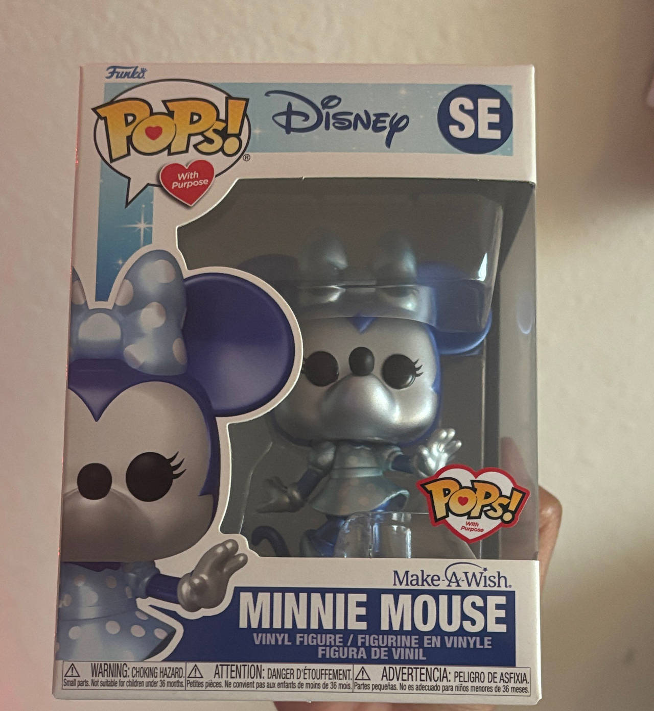 Funko Pop! Disney: Make-A-Wish - Minnie Mouse (Metallic) Special Edition