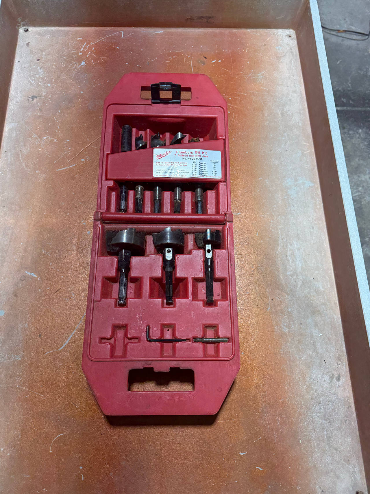 Milwaukee 49-22-0065 Plumbers Bit Kit