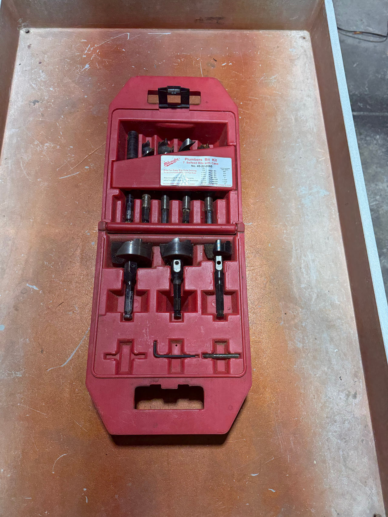 Milwaukee 49-22-0065 Plumbers Bit Kit