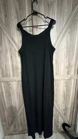XXL LOFT Black Crochet Trim Tank Dress - Image 4