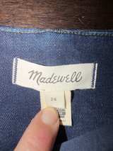 Madewell Maternity Over-the-Belly Skinny Jeans Size 26 Pregnant Jeans Pants Navy - Image 2
