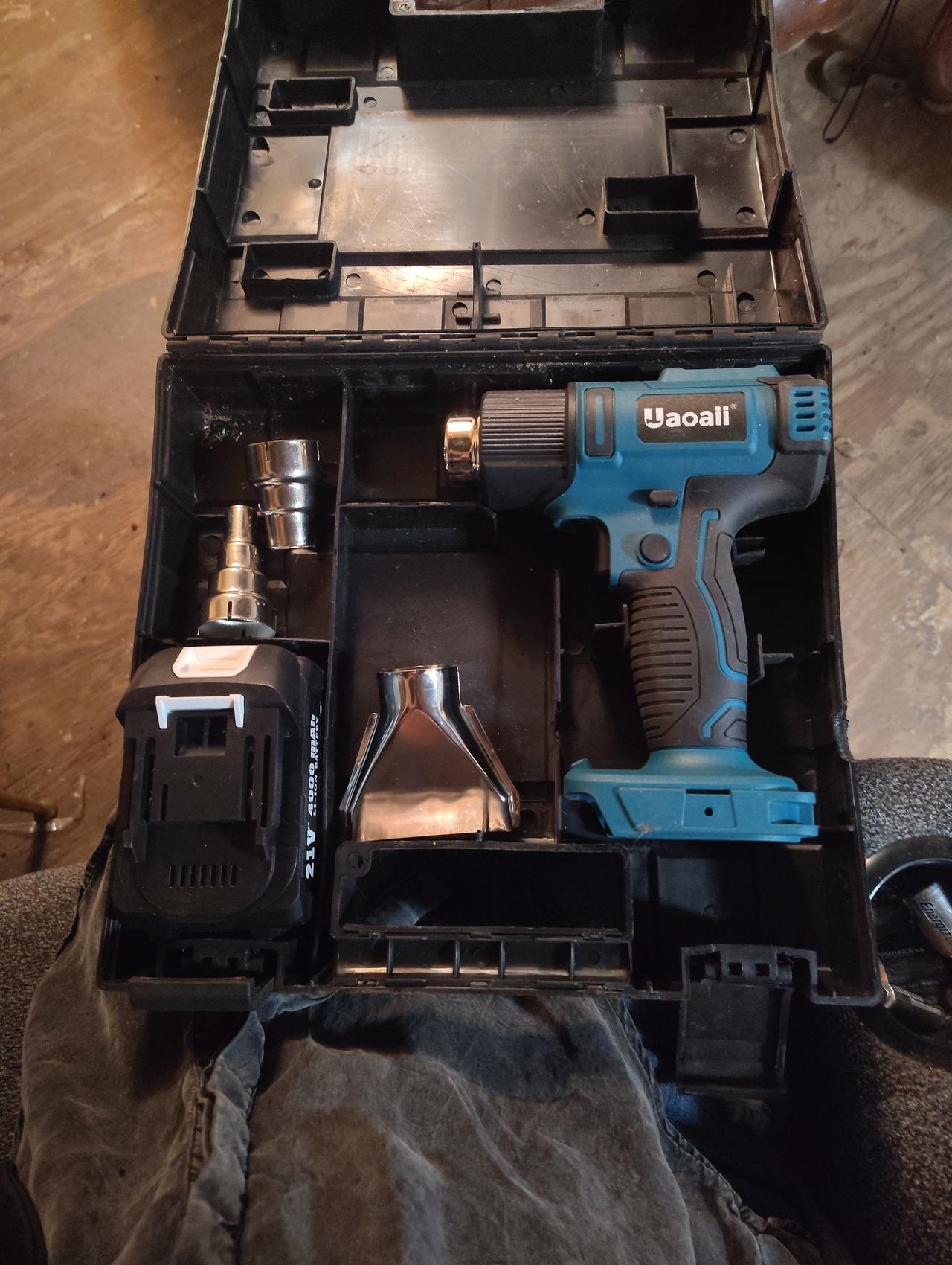 Uaoaii 21V Cordless Heat Gun Kit