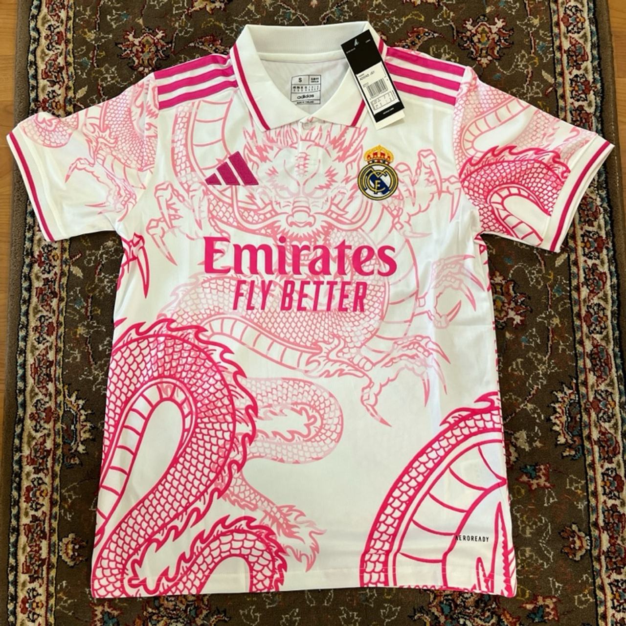Real Madrid Pink Dragon Jersey 2025/26