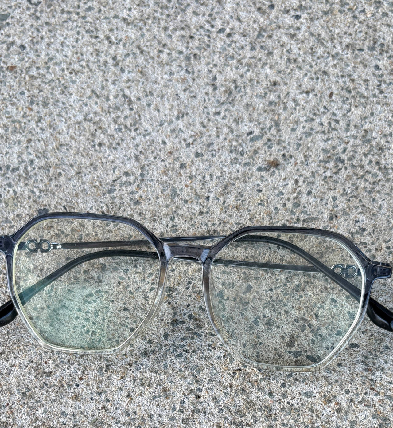 Salvatore Ferragamo Gancini Geometric Glasses