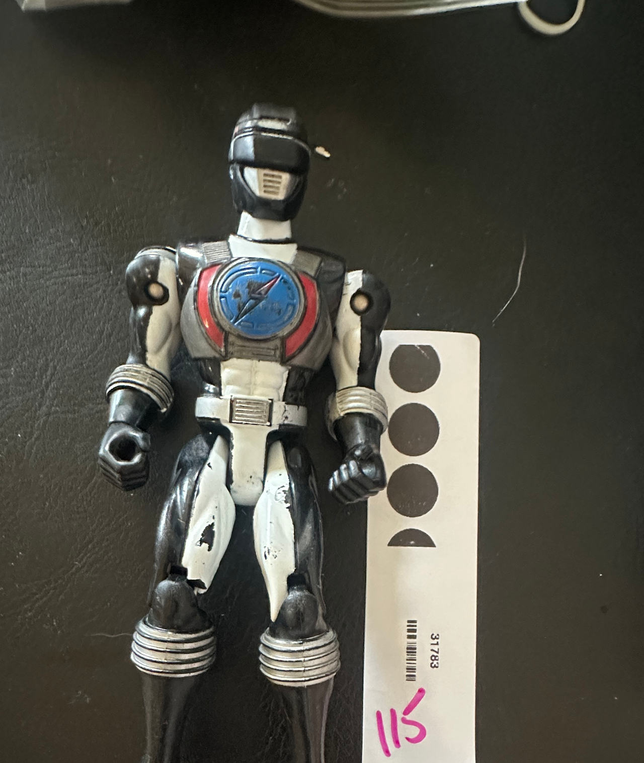 Power Rangers Operation Overdrive Black Ranger Action Figure