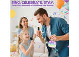 Mini Karaoke Machine with 2 Wireless Microphones, TOP Kids Gifts for Girls - Image 5