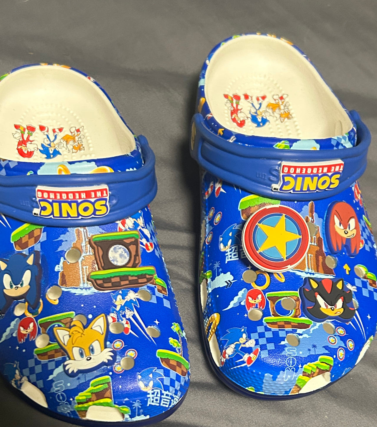 Crocs Kids' Classic Sonic the Hedgehog Clog