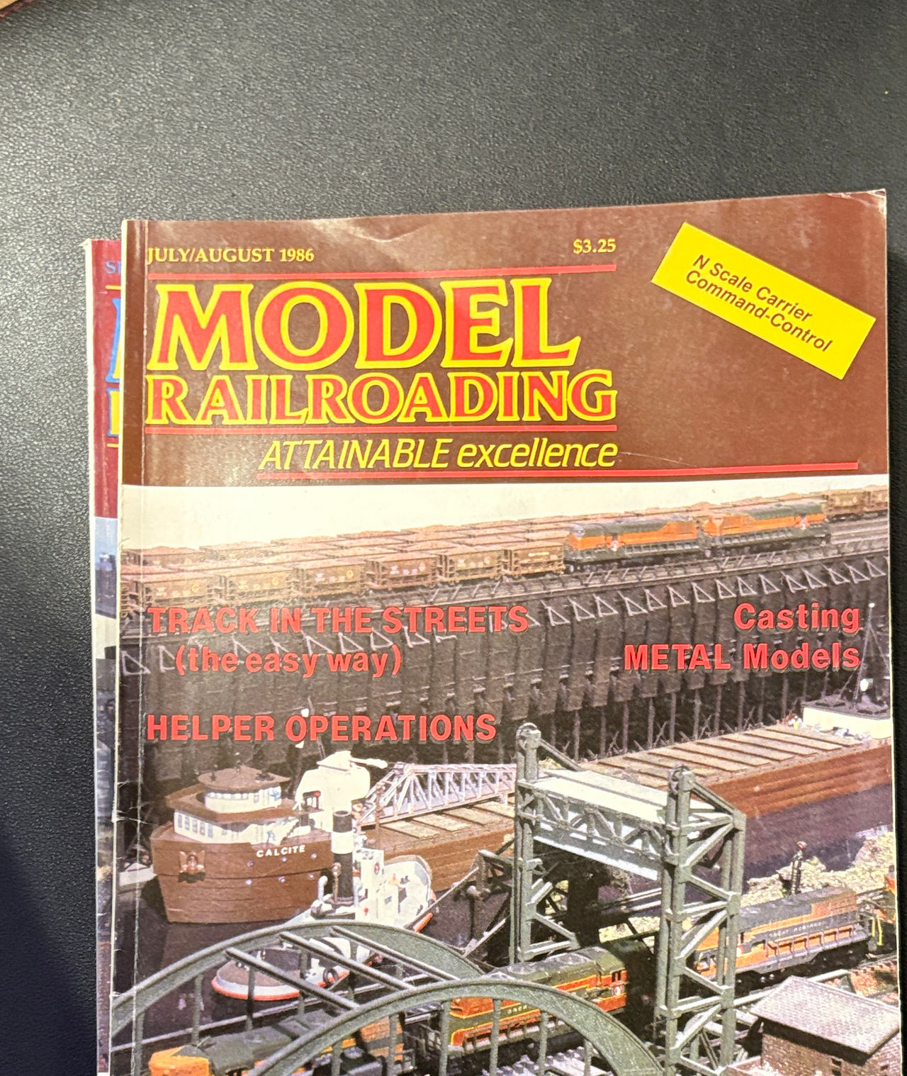 Model Railroading Magazine July/August 1986 Issue
