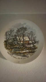 Currier & Ives American Homestead Summer Decorative Plate - Image 3