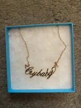 Gold CryBaby Melanie Martinez Necklace
 - Image 1