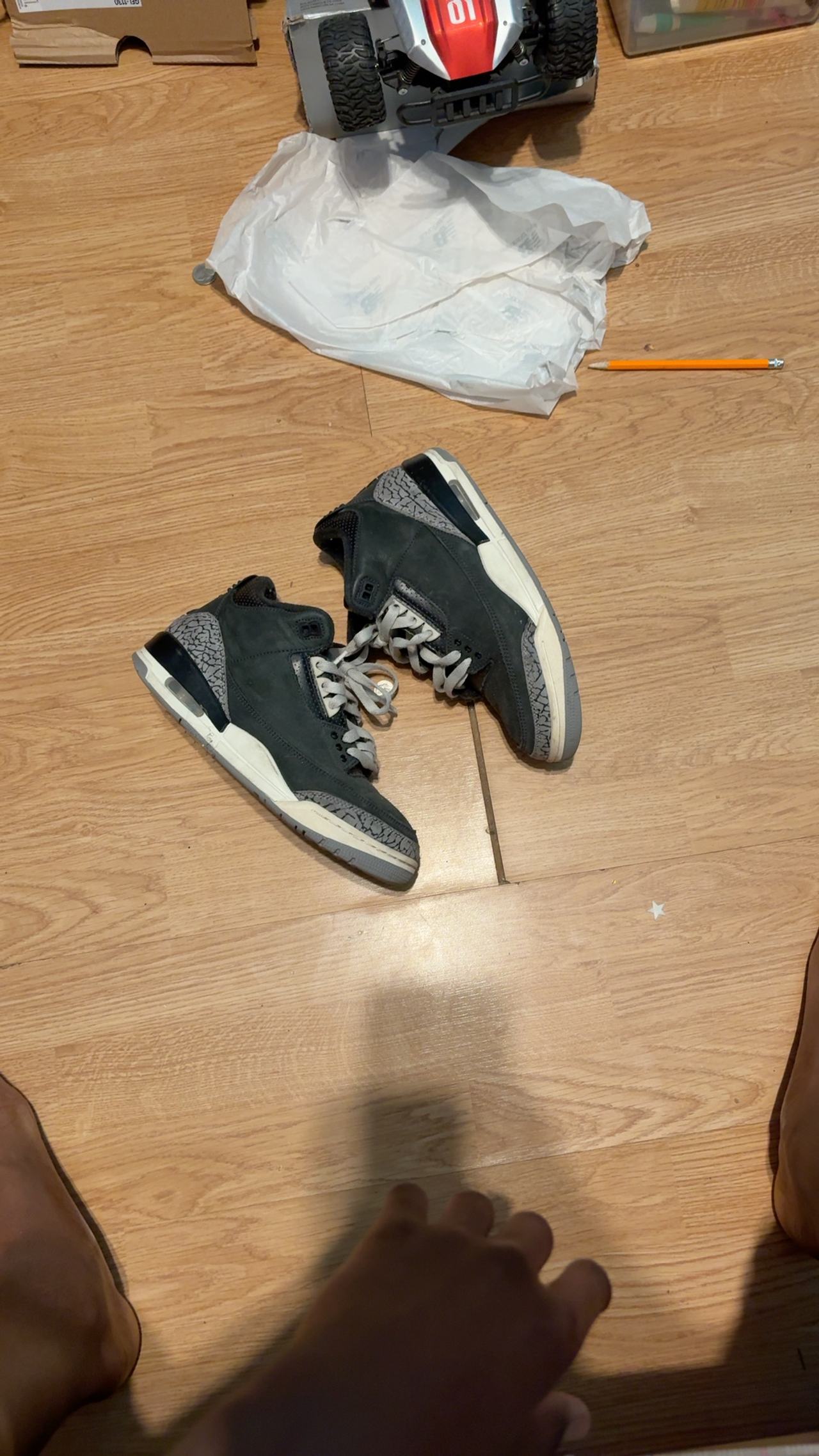 Nike Air Jordan 3 Retro Women's Off Noir