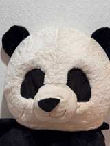 Furry Panda & Black Cat Head Mascot Costume - Image 3