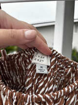 (LIKE NEW) A New Day Geometric Striped Smocked Maxi Dress - Image 1