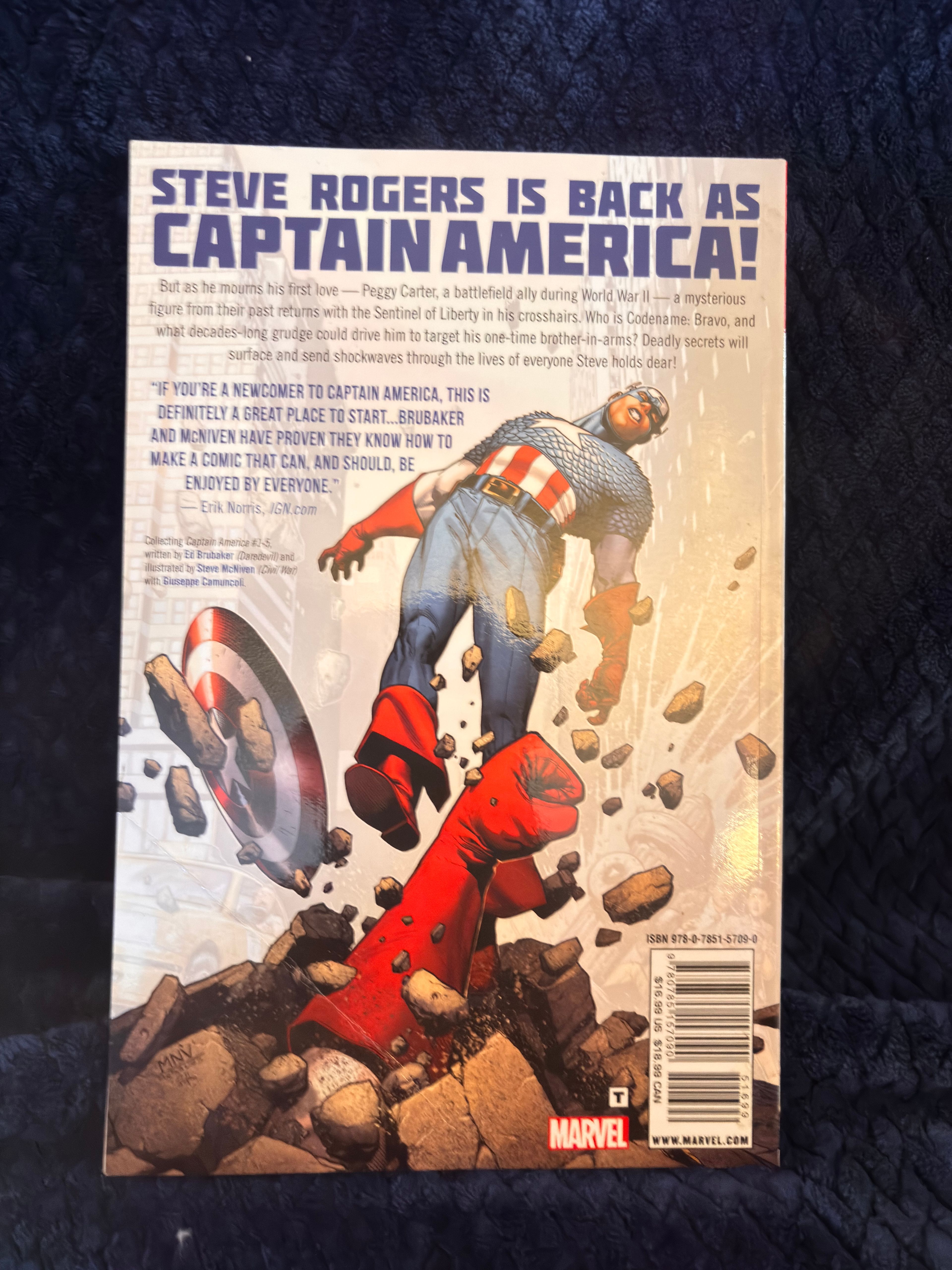 Marvel Captain America Volume 1 Trade Paperback - Image 3