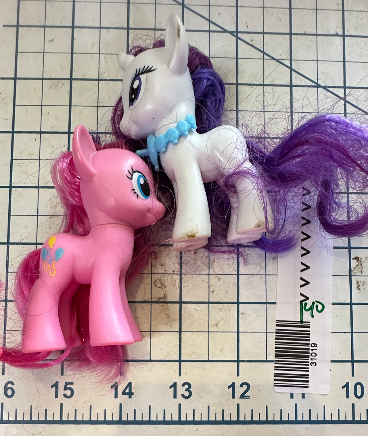 My Little Pony Pinkie Pie and Rarity Figures