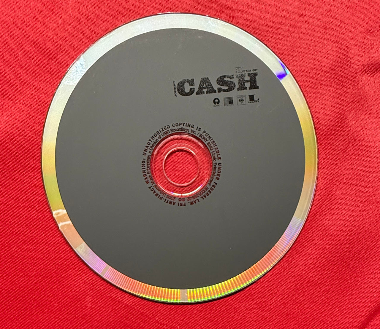 The Legend of Johnny Cash CD