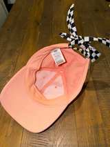Vans Pink Checkerboard Bow Logo Baseball Cap - Image 4