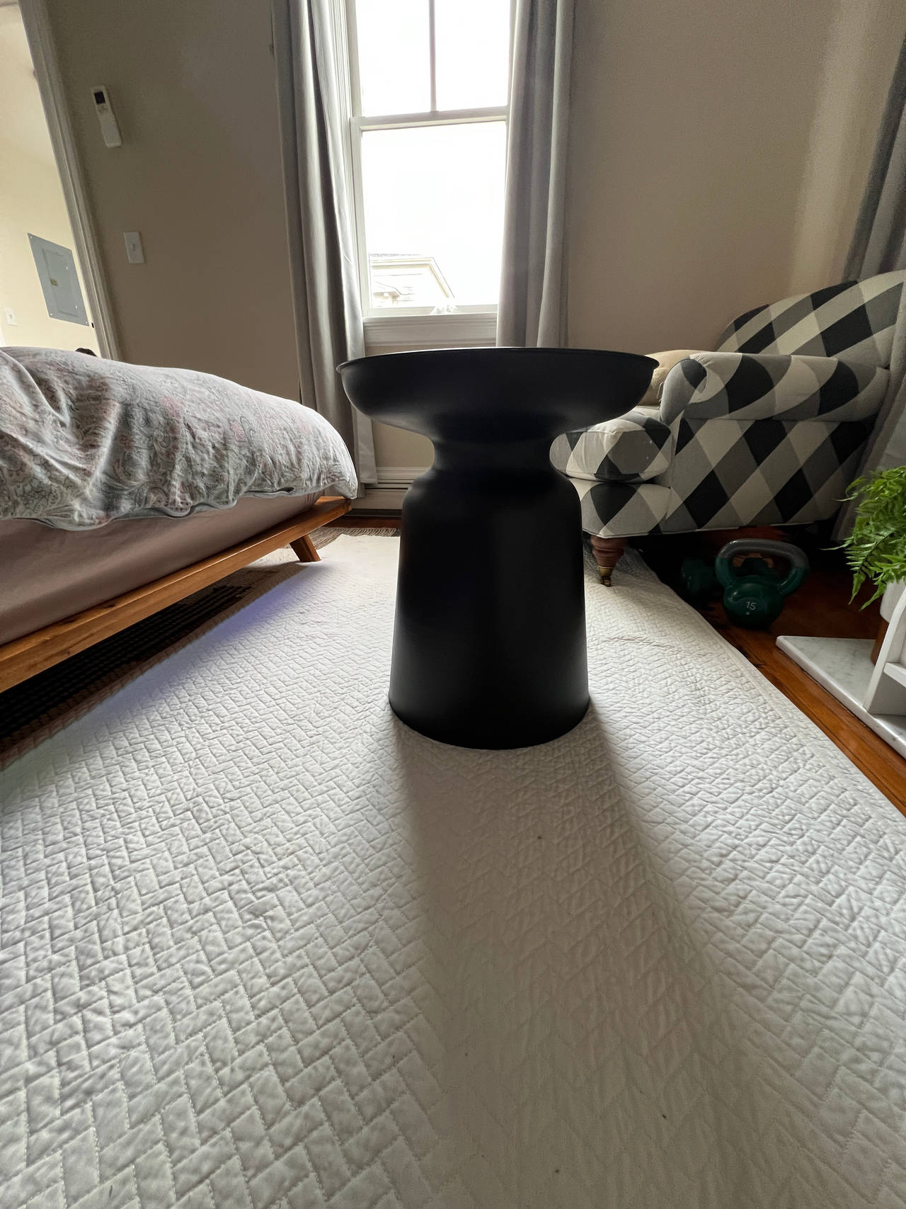 Modern Black Side Table