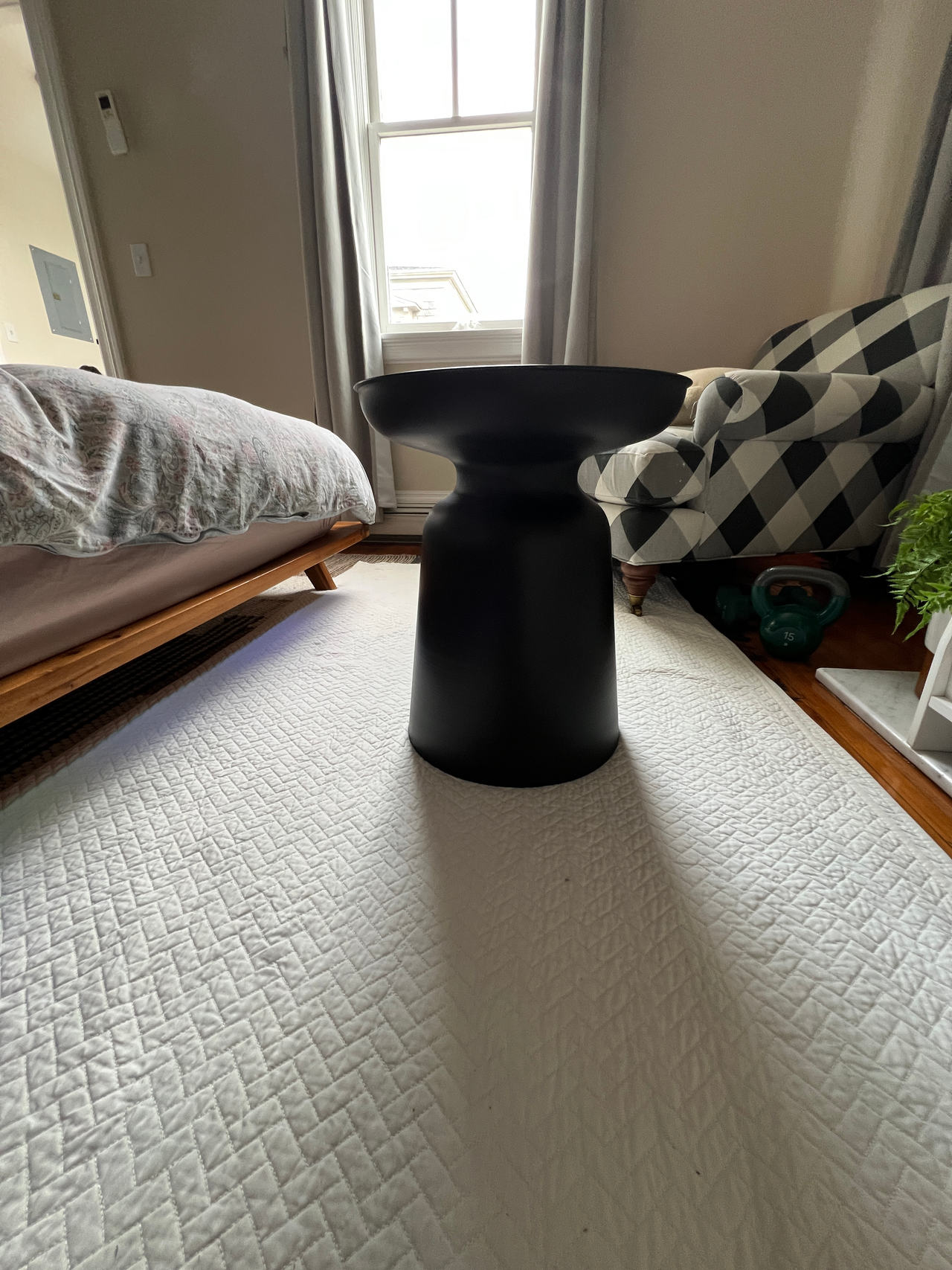 Modern Black Side Table