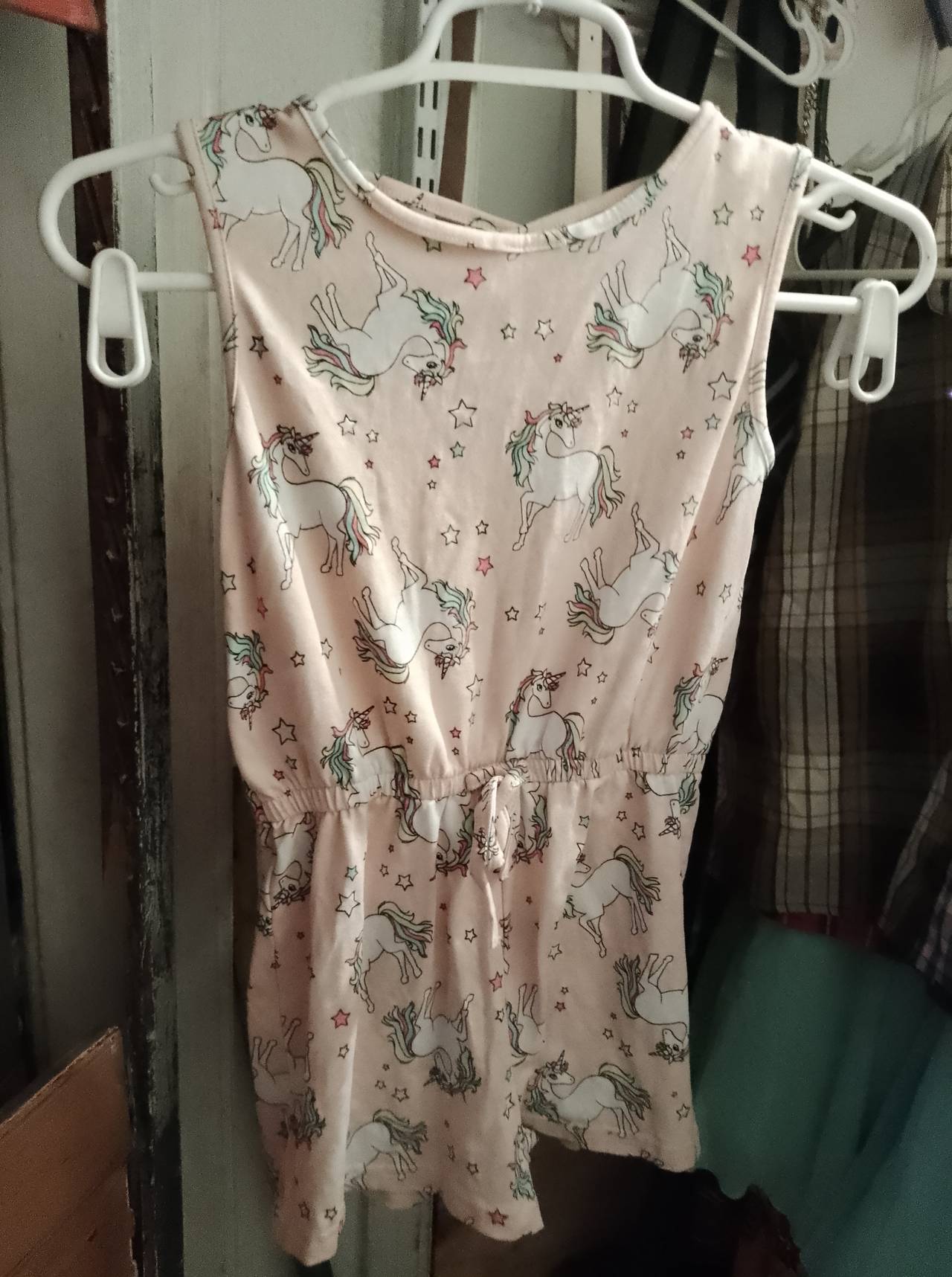Limited Too Size 8 Girls' Unicorn Print Romper