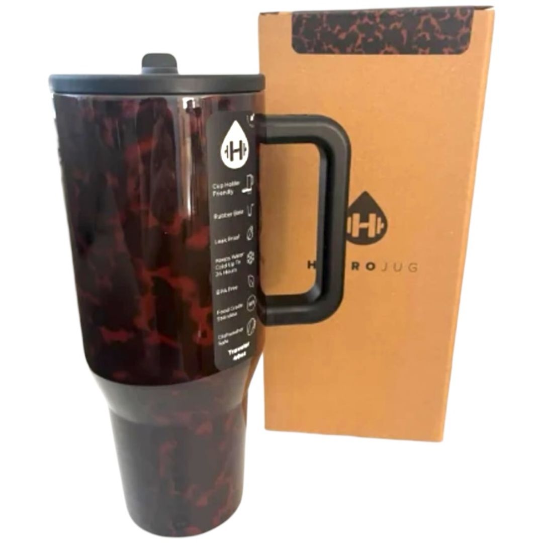 HydroJug Tortoise Shell Traveler 40oz