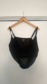 City Chic Black Ruched Maxi skirt and top - Image 2