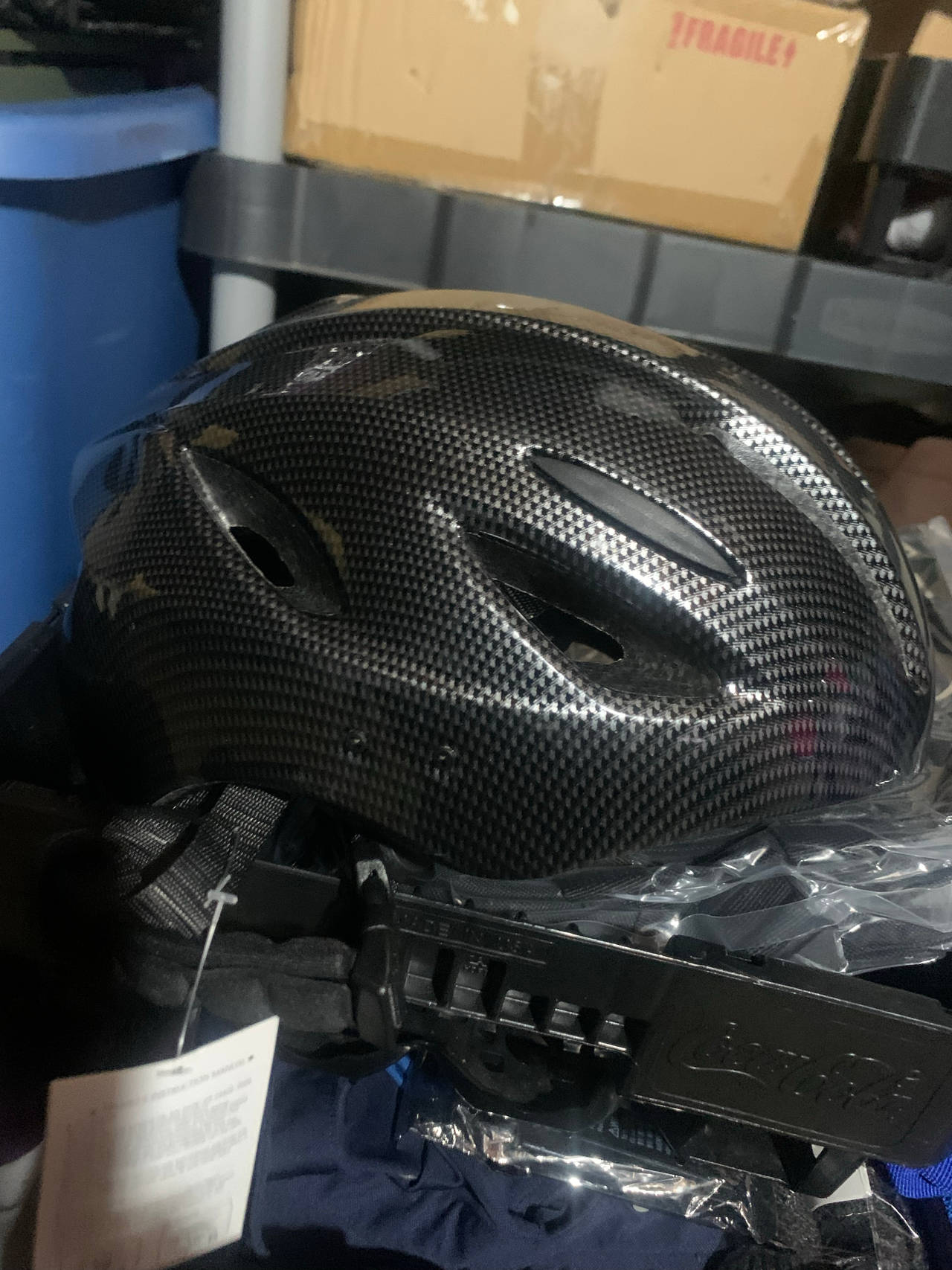 Carbon Fiber Style Multi-Sport Helmet