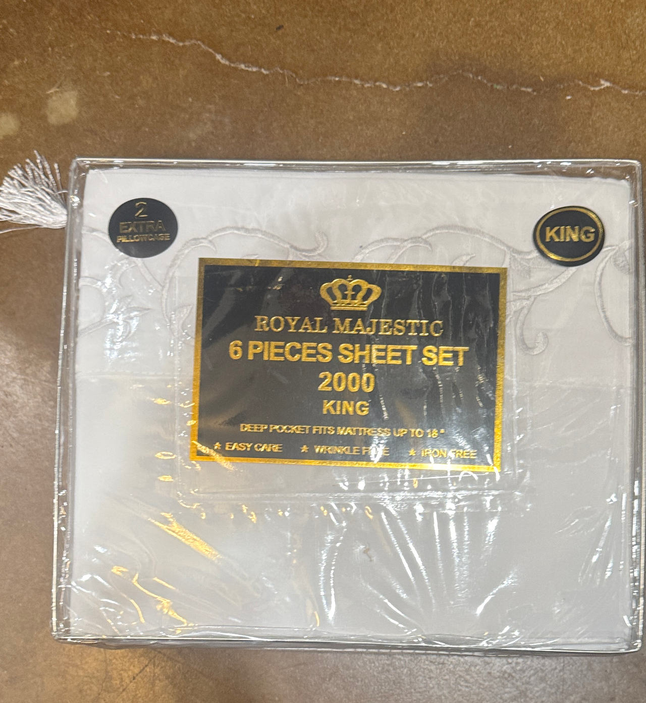 Royal Majestic 6 Piece Sheet Set 2000 King