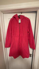 Torrid Women's Pink Hooded Fall Coat 2X - Image 2
