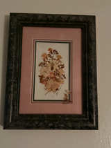 Jean Spicer Framed Pressed Flower Art - Image 1