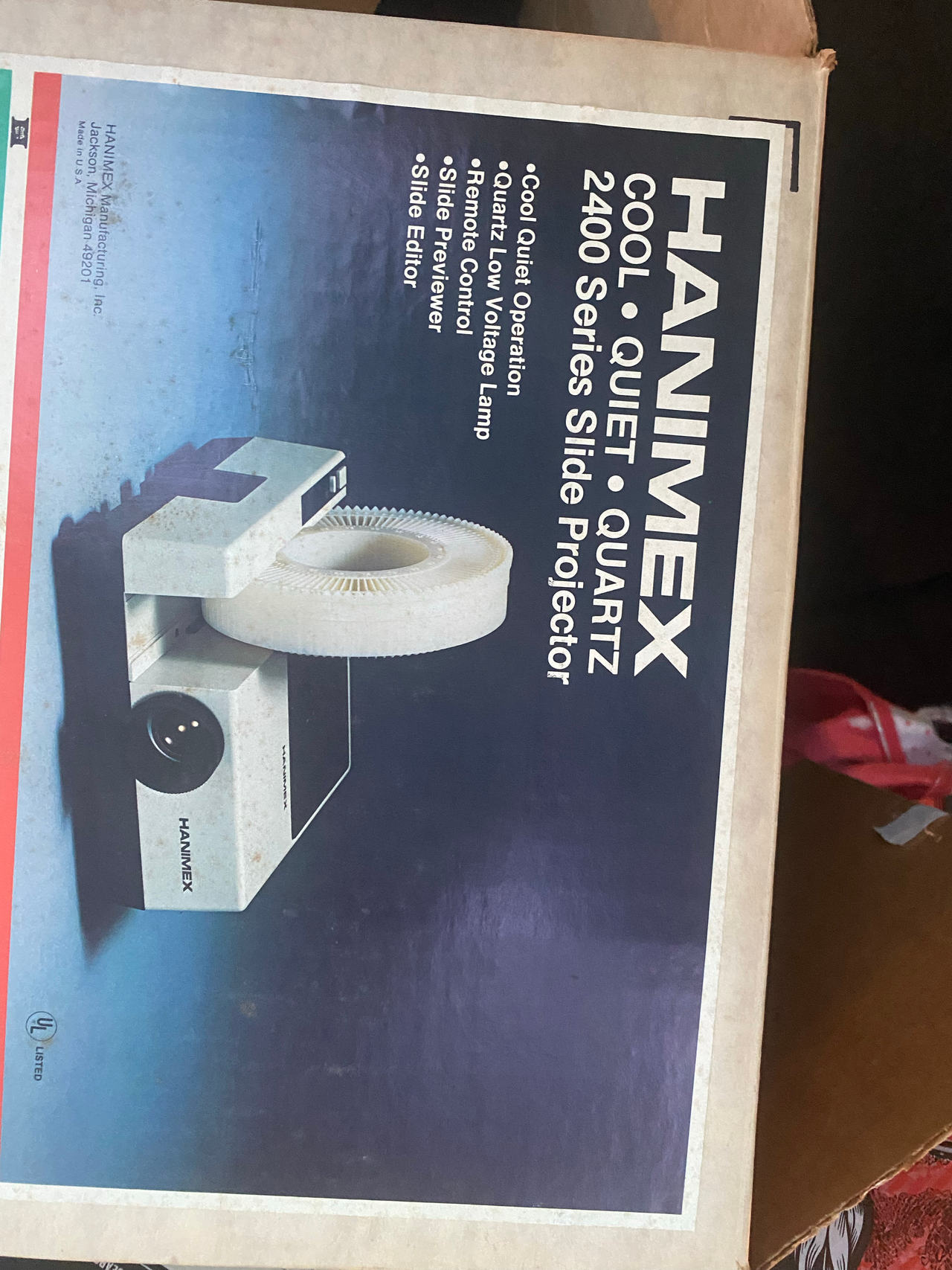 Hanimex 2400 Series Slide Projector