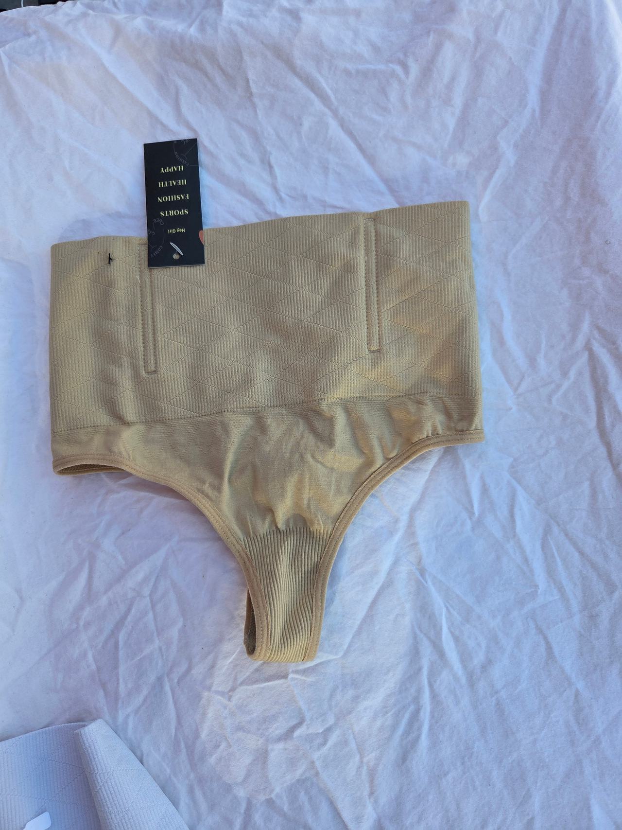 High Waisted Tummy Control Thong Shapewear