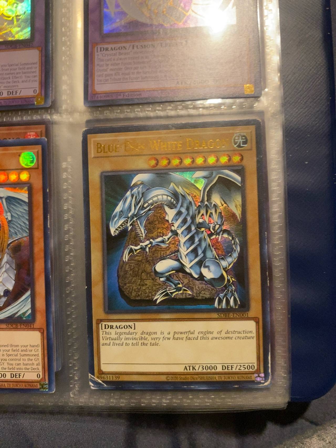 Yu-Gi-Oh! Blue-Eyes White Dragon LC01-EN004 Ultra Rare Limited Edition