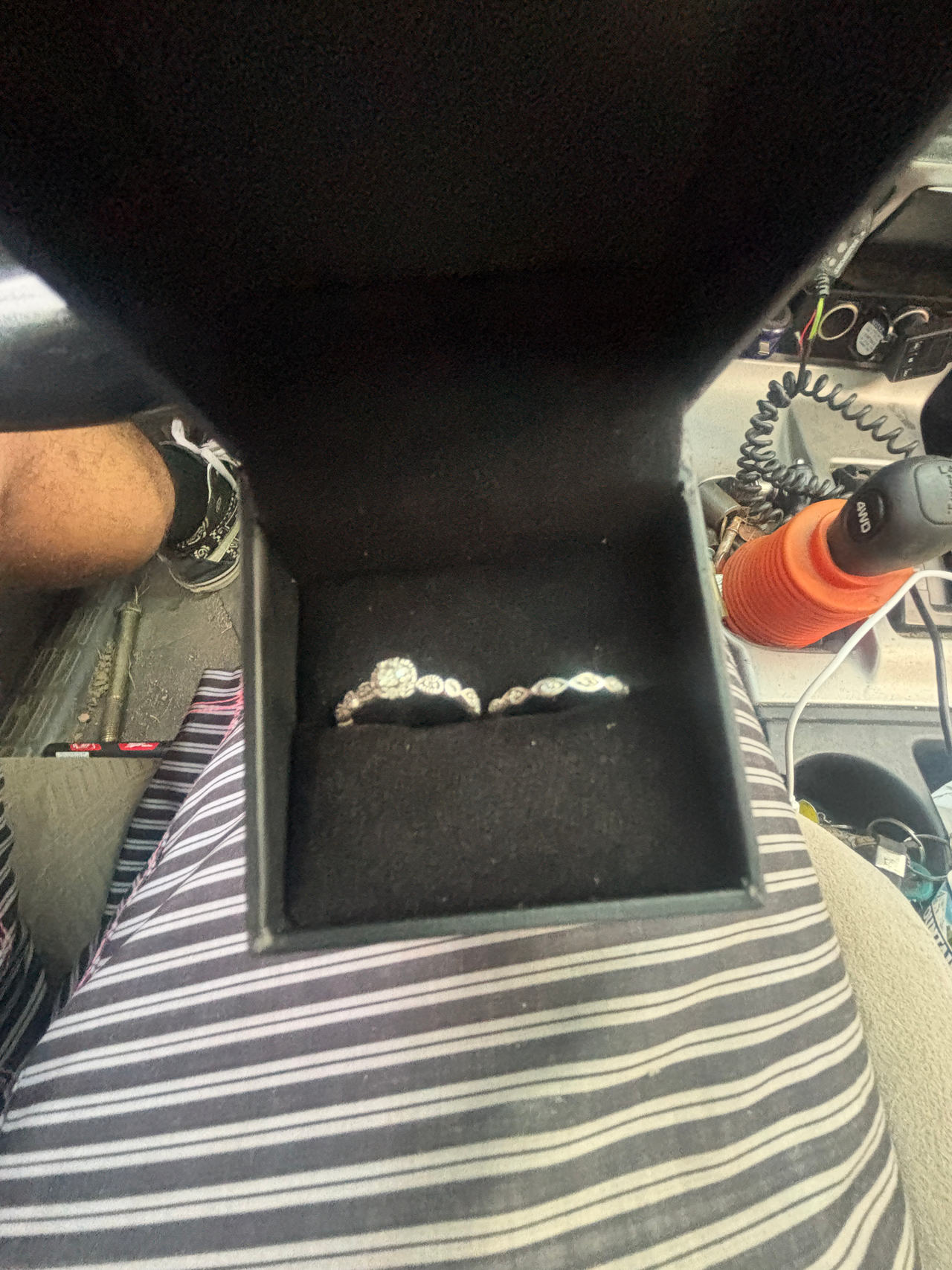 Diamond Engagement and Wedding Ring Set
