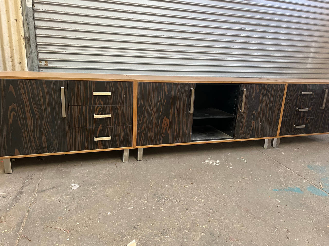 Modern Wood Entertainment Unit
