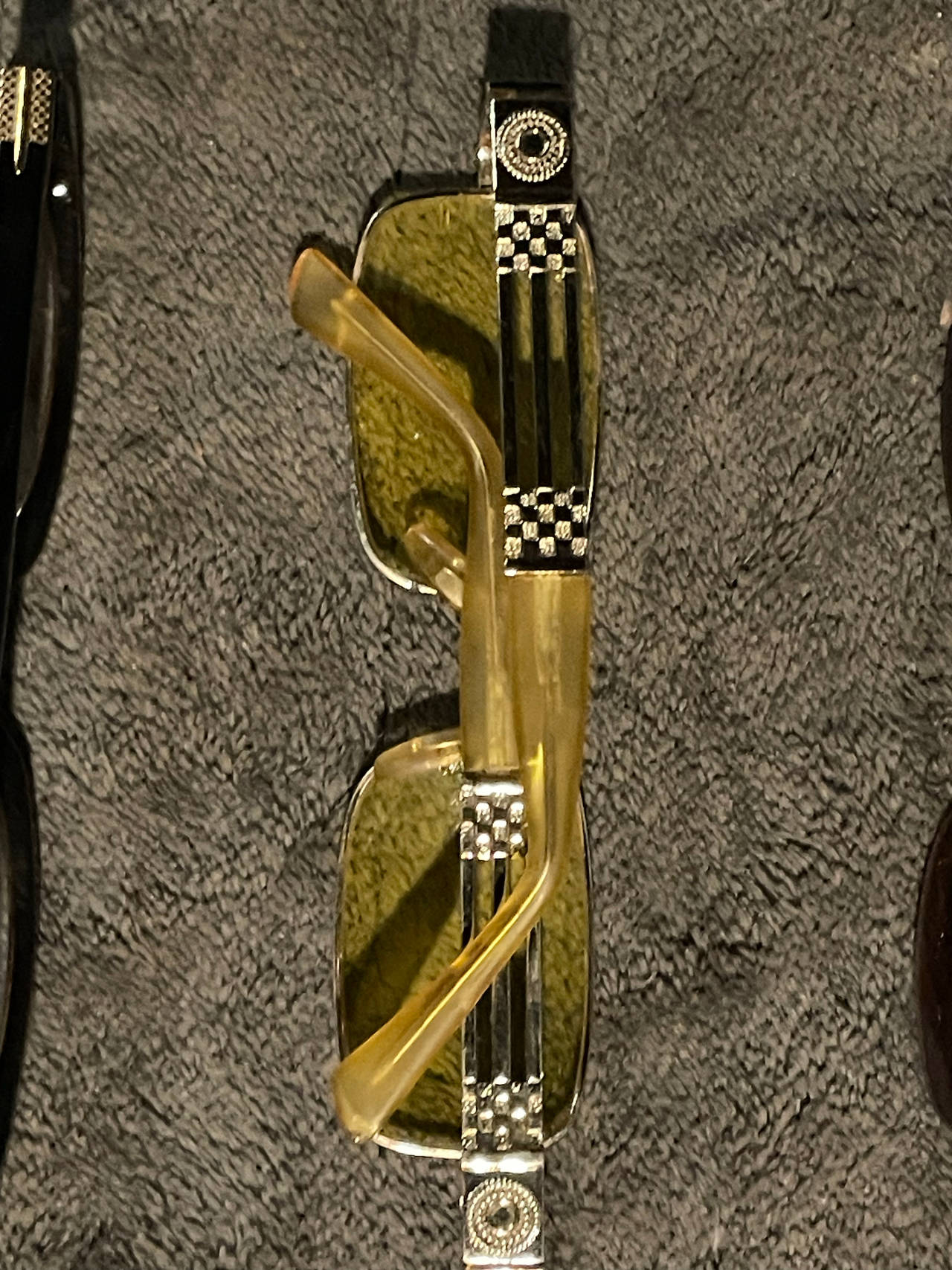 Cartier Piccadilly Checkerboard Sunglasses