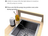 Bathroom Sink for Kids, Adjustable Height Small Sink with Solid Wood Stand - Image 7