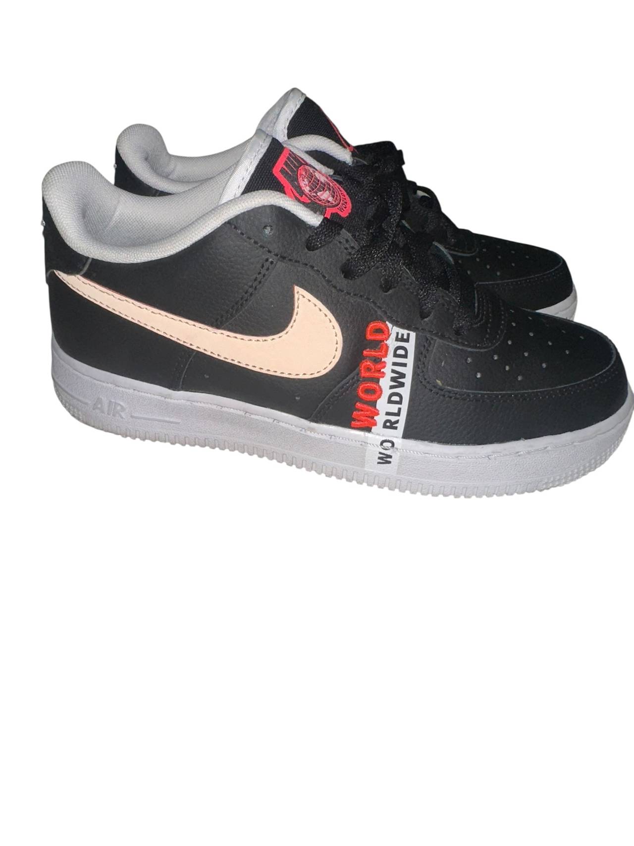 Nike Air Force 1 '07 LV8 Worldwide Pack Black Crimson