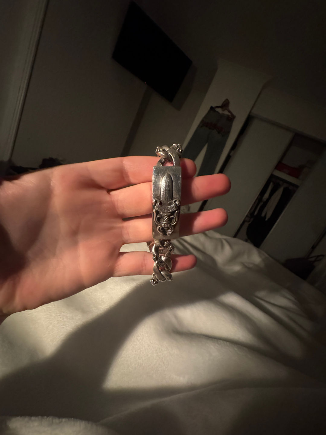 Chrome Hearts Silver Bracelet