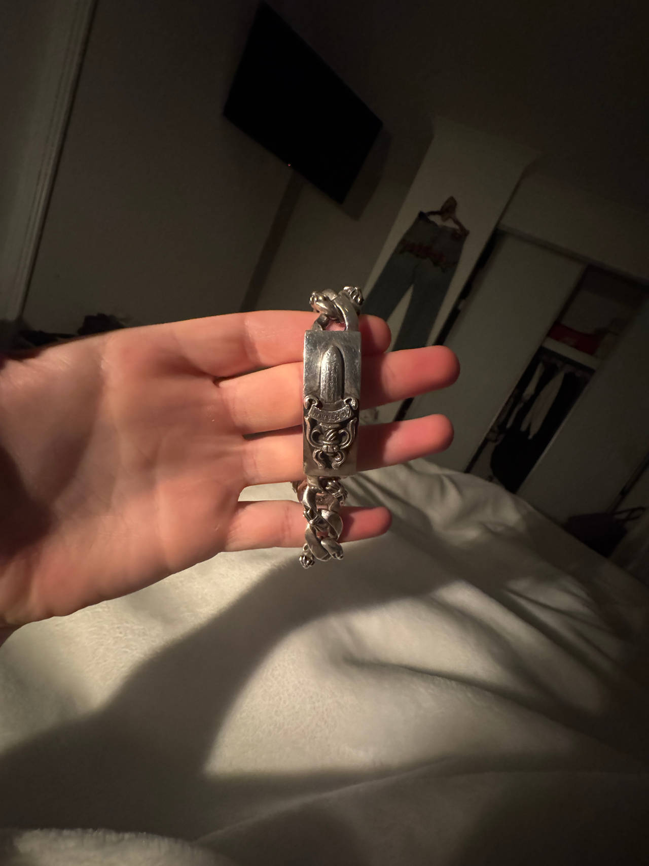 Chrome Hearts Silver Bracelet