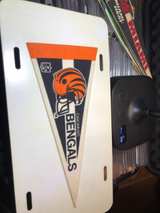 Vintage Cincinnati Bengals Vintage NFL Felt Mini Pennant Banner - Image 1