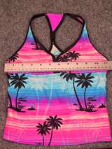 Gerry’s  Girls Tropical Sunset Tankini Swimsuit Set - Image 7