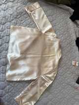 I. Magnin & Co. Vintage Beaded Silk Satin Top - Image 4