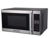 BLACK+DECKER 0.7 cu ft 700W Microwave Oven Black EM720CPN-P - Image 4