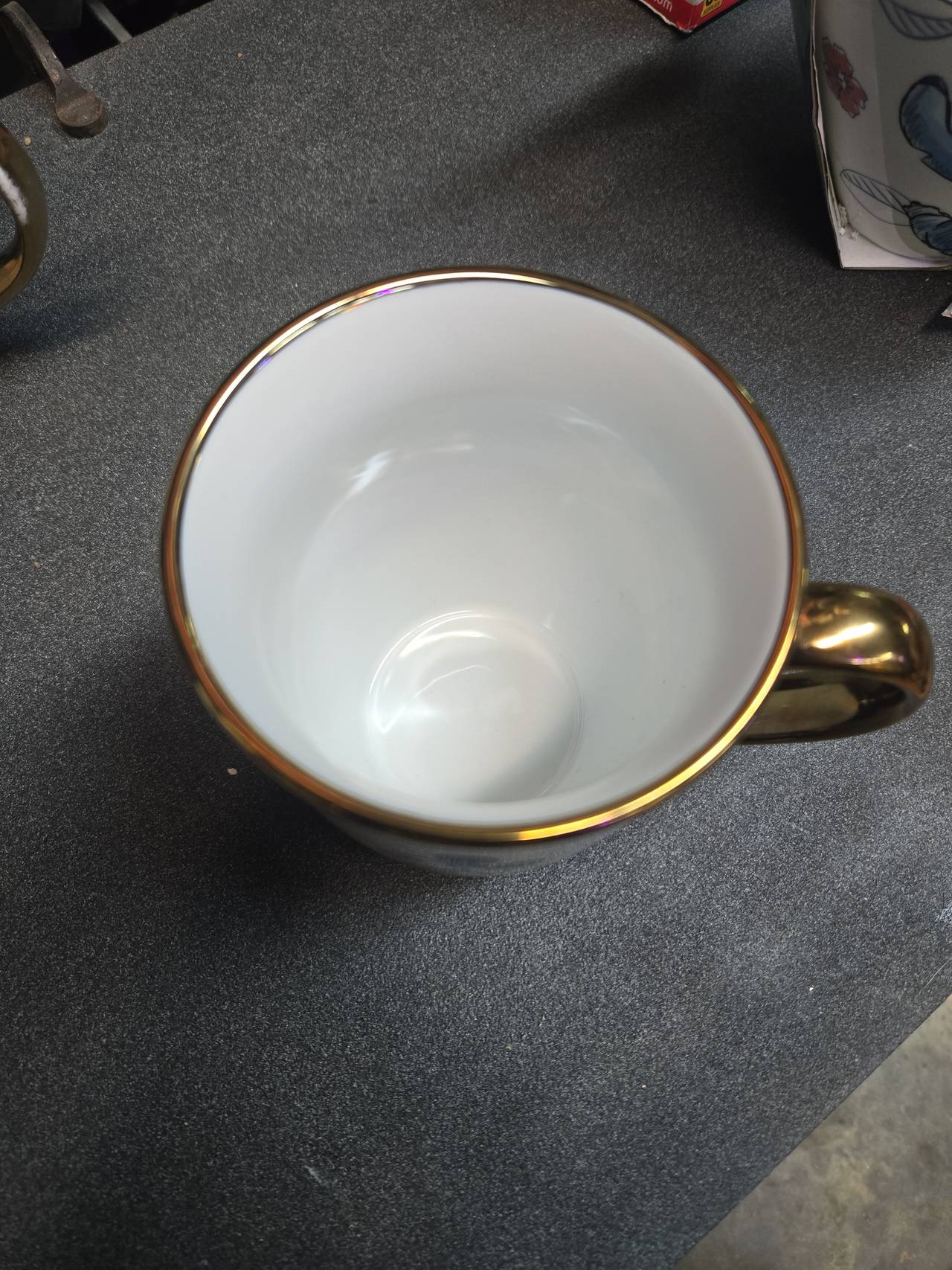 Disney Mickey Mouse Gold Handle Signature Mug