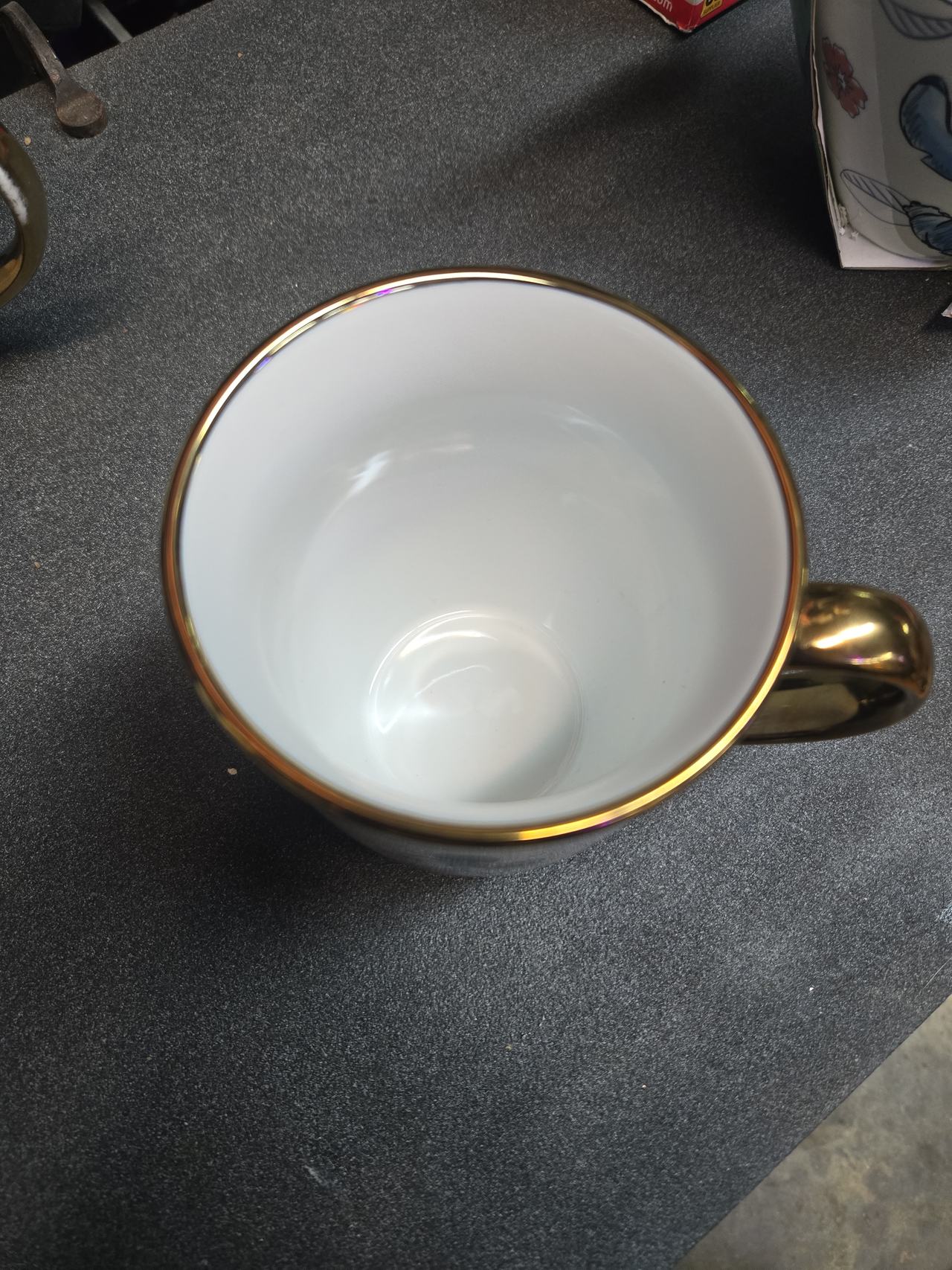 Disney Mickey Mouse Gold Handle Signature Mug