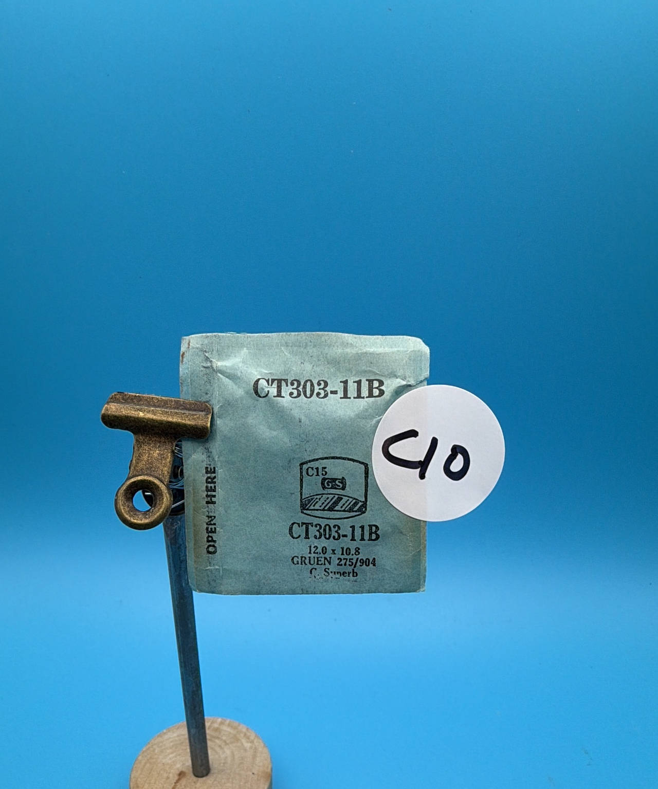 G-S Watch Crystal CT303-11B for Gruen 275/904