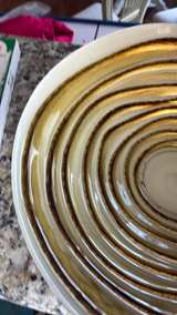Ceramic Spiral Decorative Bowl - Image 3